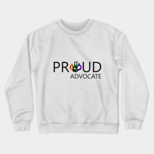 Proud DS ASD Hand Advocate Crewneck Sweatshirt